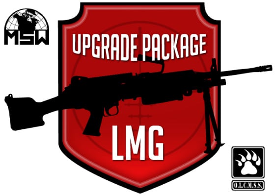 Airsoft GI Milsim Support Gunner (MSW&LC) Upgrade Package Airsoft GI Milsim Support Gunner (MSW&LC) Upgrade Package