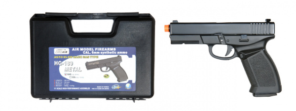 HFC HG189 Full Sized GBB Airsoft Pistol ( Black )
