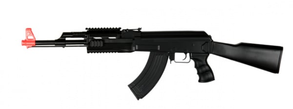 UK Arms AK-47 Carbine AEG Airsoft Rifle ( Black )