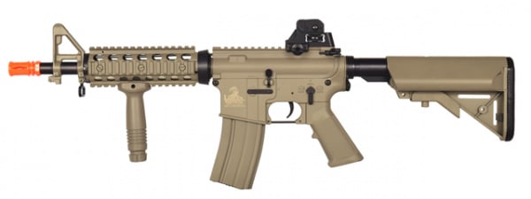 Lancer Tactical LT02T M4 MK18 MOD0 Carbine AEG Airsoft Rifle ( Tan )