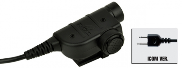 Tac 9 Industries Z-SILYNX Releases Chest ICOM Version PTT ( Black )