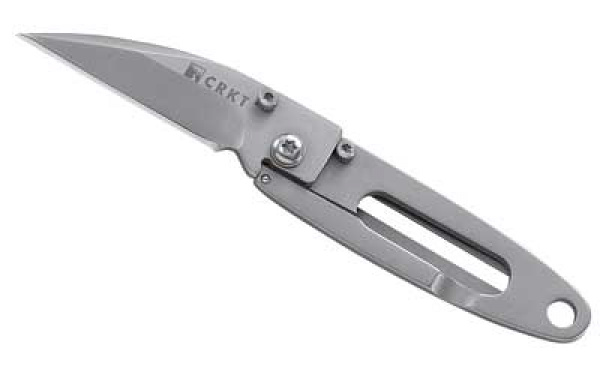 CRKT Delilah'S Peck 1.75" Wharncliffe Folding Knife ( Silver )