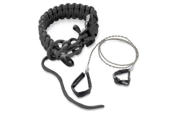 CRKT Survival Bracelet w/ Saw ( Black / S )