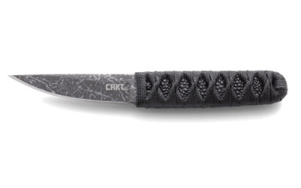 CRKT Obake 3.6" Clip Point Fixed Blade ( Black )