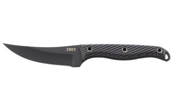 CRKT Clever Girl 4.6" Persian Fixed Blade Knife ( Black )