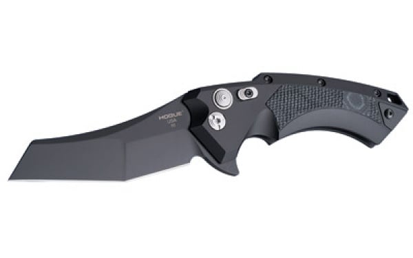 Hogue X5 3.5" Wharncliffe Folding Knife w/ G10 Insert ( Black )