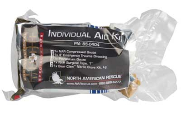 North American Rescue Individual Aid Medical Kit