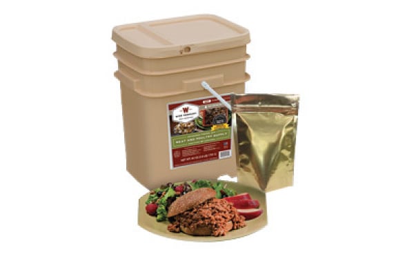 Wise Meat Supply Bucket 60Sv Rice - 20 Pack