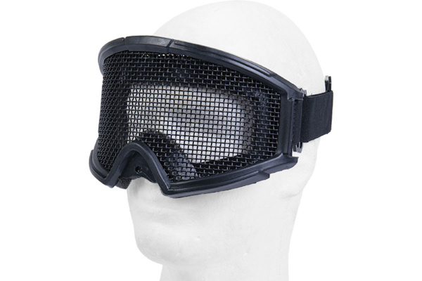 Emerson Industries Tactical Gear Steel Mesh Goggles w/ Visor ( Black )
