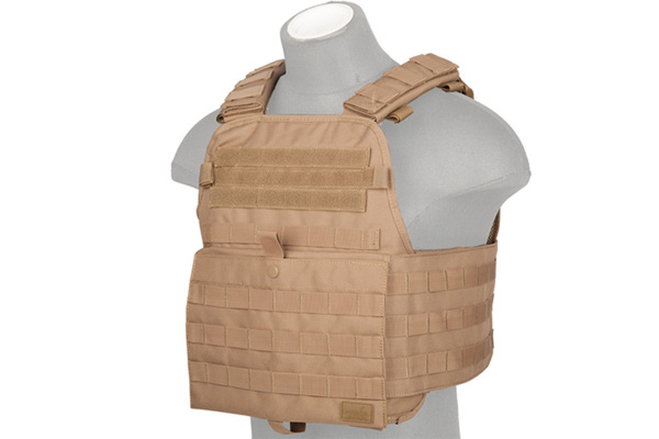 Lancer Tactical Modular Plate Carrier ( Tan )