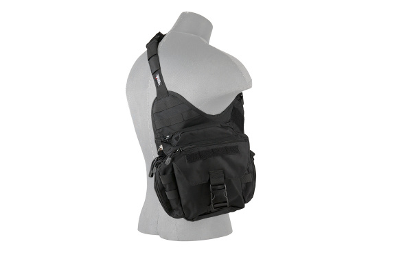 Lancer Tactical Messenger Bag ( Black )