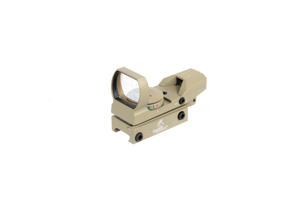 Lancer Tactical Red & Green Dot Reflex Sight w/ 4 Reticles ( Tan )