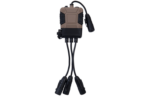 Lancer Tactical Z4OPS Pro Lite Edition ICOM Version PTT ( Tan / Black )