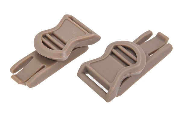 Lancer Tactical Goggle 19MM Swivel Clips ( Flat Dark Earth )