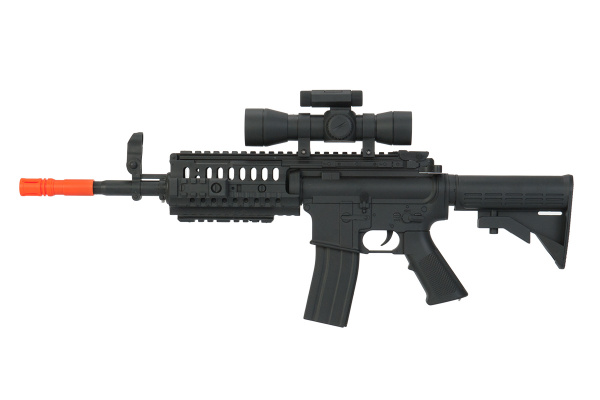 UK Arms G70A Mini M4 S.I.R, Spring Airsoft Rifle ( Black )