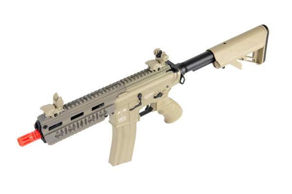 ICS CXP-16 M4 CQB AEG Airsoft Rifle ( TAN )