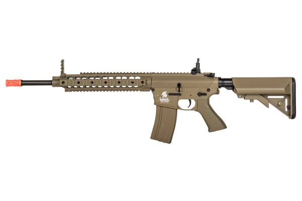 Lancer Tactical LT-27T SR-16 Carbine AEG Airsoft Rifle ( Flat Dark Earth )