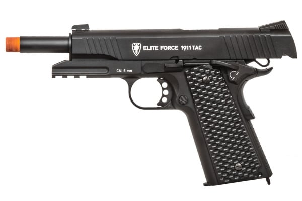 Elite Force 1911 Gen 3 Tactical CO2 Blowback Airsoft Pistol (Blk)