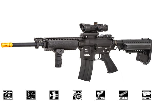 Classic Army M4 ECR4 Carbine Blowback AEG Airsoft Rifle ( Black ) Classic Army M4 ECR4 Carbine Blowback AEG Airsoft Rifle ( Black )