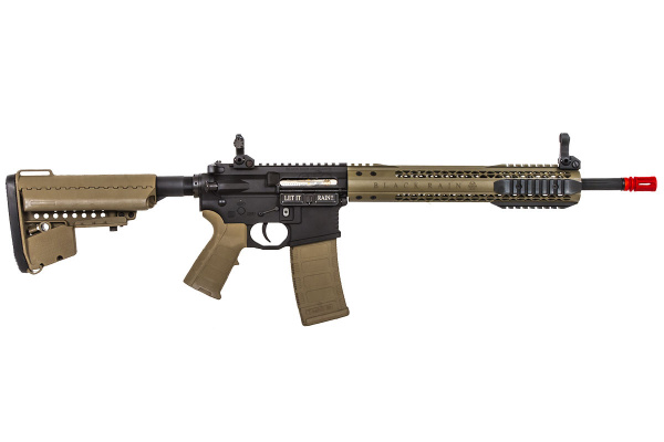 Black Rain Ordnance Fallout 15 Recon Battle AEG Airsoft Rifle by King Arms ( Black / Dark Earth )