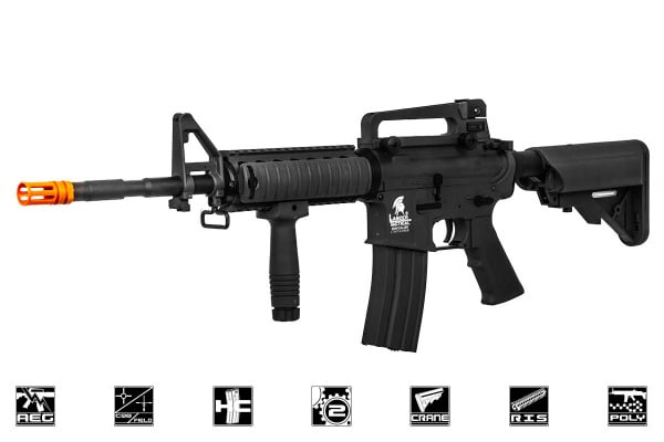 Lancer Tactical LT04B Gen 2 SOPMOD M4 RIS Carbine AEG Airsoft Rifle ( Black )