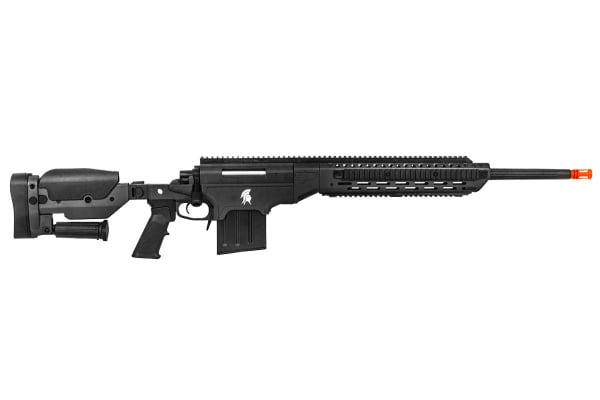 Lancer Tactical LTR338L Spring Sniper Airsoft Rifle ( Black )