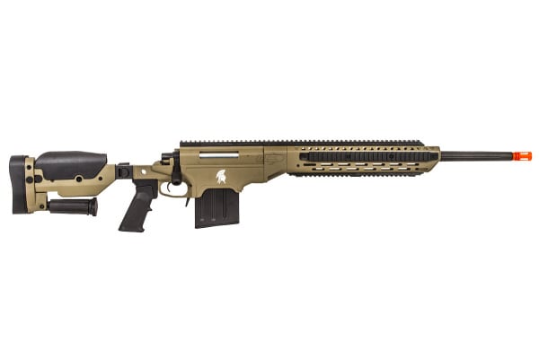 Lancer Tactical LTR338L Spring Sniper Airsoft Rifle ( Tan )