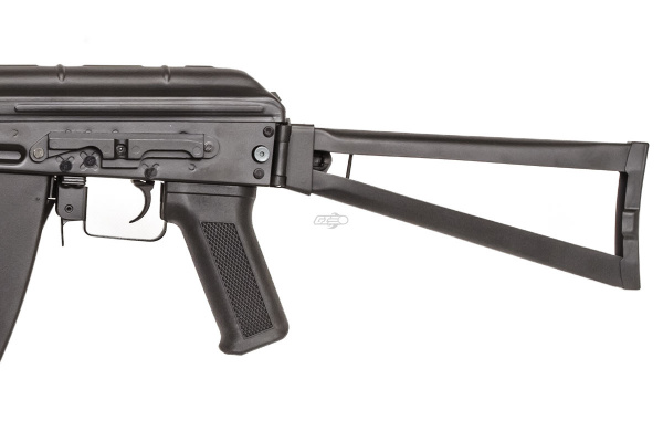 Lancer Tactical CM040B AKS104 Carbine AEG Airsoft Rifle ( Black )