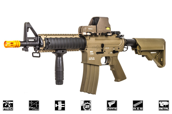 Classic Army M4 CQB RIS Carbine AEG Airsoft Rifle ( Tan )