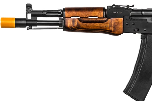 Classic Army Compact PDW AK74 Carbine AEG Airsoft Rifle ( Black / Wood )