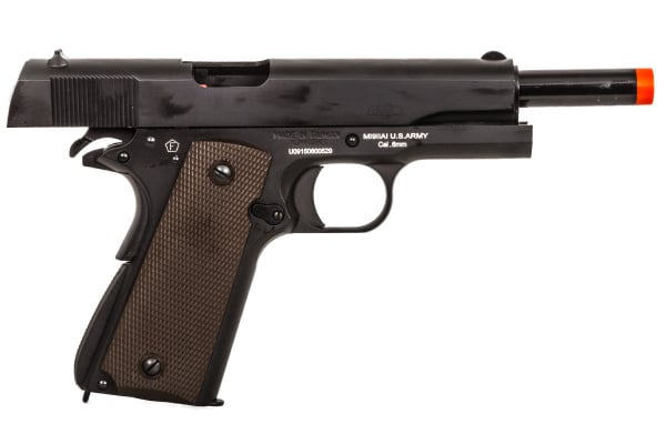 Colt WWII 1911 Government GBB Airsoft Pistol By KJW ( Black )
