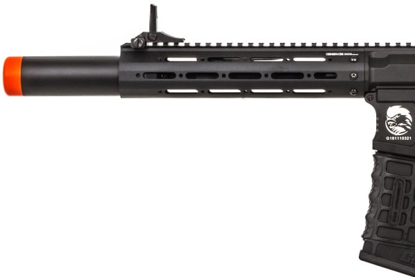 G&G Combat Machine PDW15 CQB M4 Carbine Full Metal AEG Airsoft Rifle ( Black )