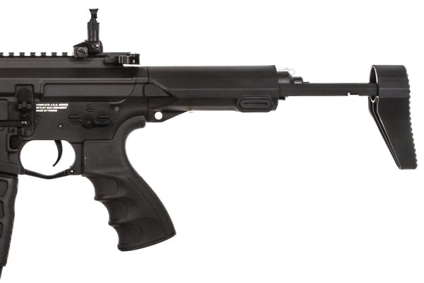 G&G Combat Machine PDW15 CQB M4 Carbine Full Metal AEG Airsoft Rifle ( Black )