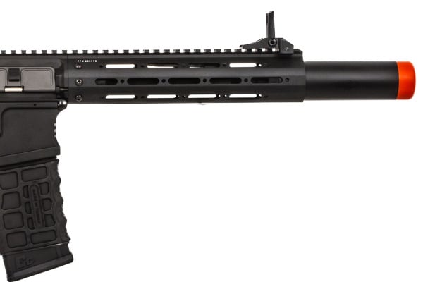 G&G Combat Machine PDW15 CQB M4 Carbine Full Metal AEG Airsoft Rifle ( Black )