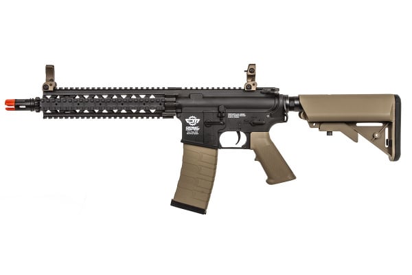 G&G Combat Machine CM18 Mod 1 M4 Carbine AEG Airsoft Rifle ( Black / Tan )