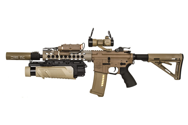 Airsoft GI Custom M4 Mud Wrestler Carbine AEG Airsoft Rifle
