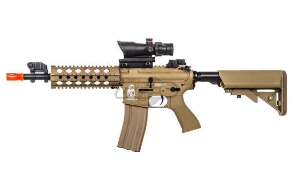 Airsoft GI Desert G4-A3 Version 2 SBR ( CQB version ) Airsoft Rifle