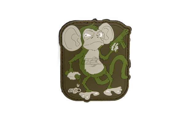 Airsoft GI Golden Monkey Patch ( OD Green )