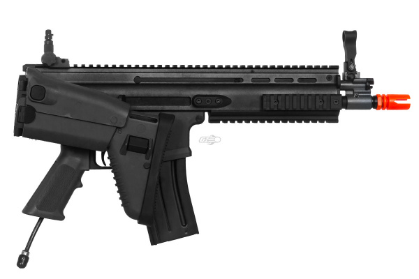 "Jacked" MK16 VFC Airsoft GI Custom HPA Rifle ( Black )