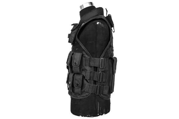 Lancer Tactical Swat & Police Vest ( Black )