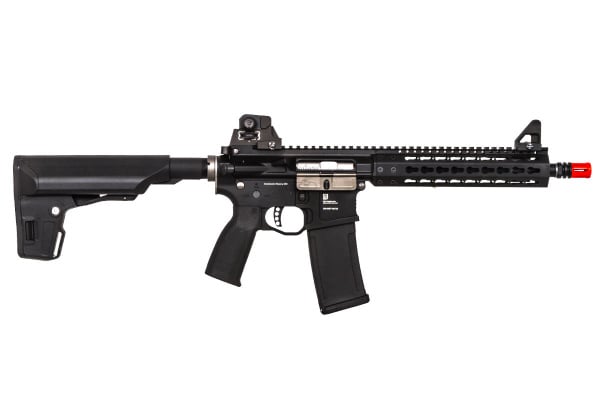 PTS Mega Arms MKM AR-15 10.5 CQB GBB Airsoft Rifle ( Black )