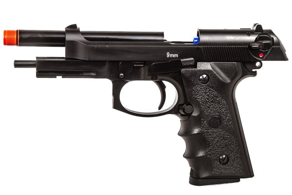 SPARTAN STS-9 M9 GBB Airsoft Pistol w/ Barrel Extension Pistol ( Black )