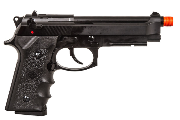 SPARTAN STS-9 M9 GBB Airsoft Pistol w/ Barrel Extension Pistol ( Black )