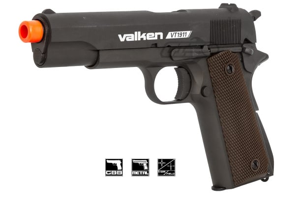 Valken VT 1911 GBB Airsoft Pistol ( Black )
