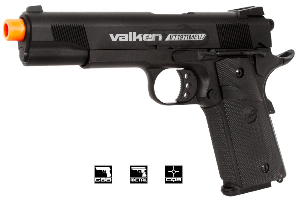 Valken VT MEU 1911 GBB Airsoft Pistol ( Black )