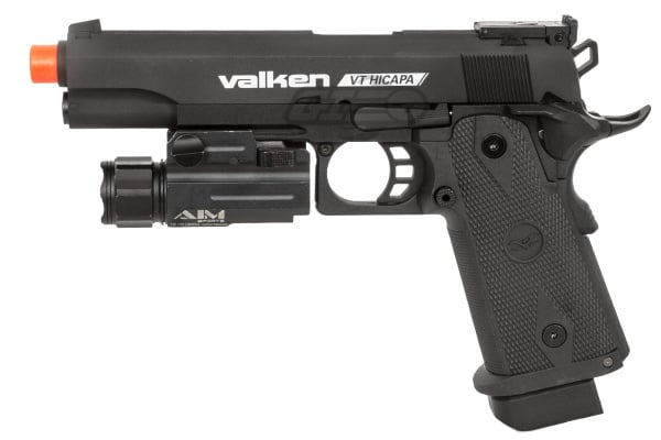 Valken VT 1911 Hi Capa CO2 Blowback Airsoft Pistol ( Black )