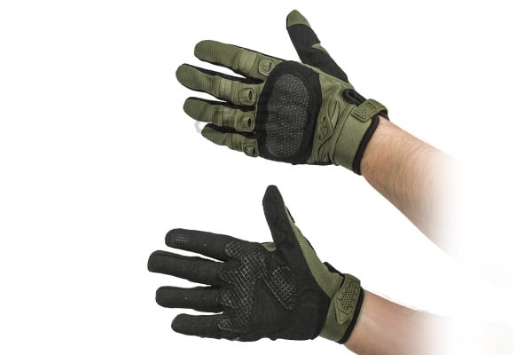 Valken Zulu Hard Knuckle Gloves ( OD Green / S )