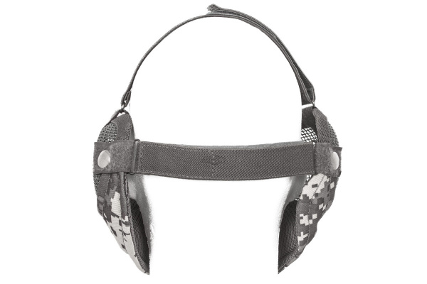 Emerson Tactical Metal Mesh Half Mask w/ Ear Protection ( ACU )