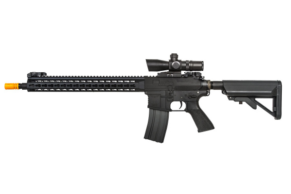 Apex Full Metal R5 M4 Battlemod GEN 2 AEG Airsoft Rifle ( Black )