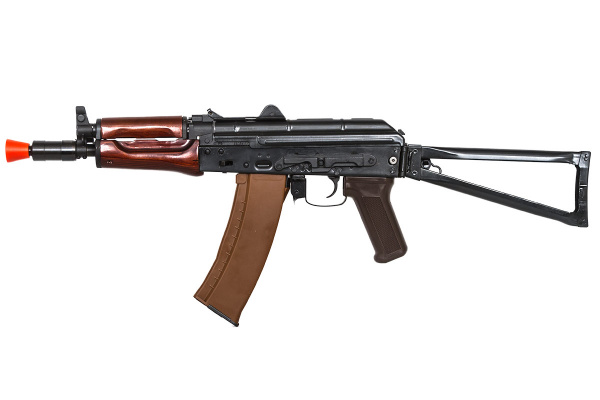 E&L Airsoft Gen 2 AK74U A104 Carbine AEG Airsoft Rifle ( Wood )